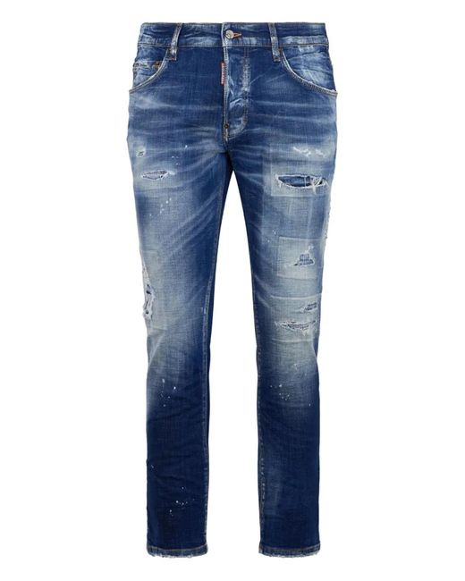 Skinny Jeans DSquared² de hombre de color Blue