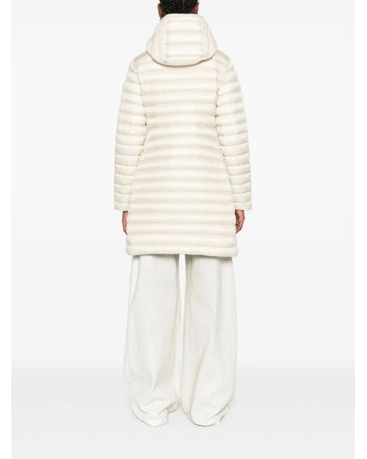 Moncler Natural Gefütterter Mantel