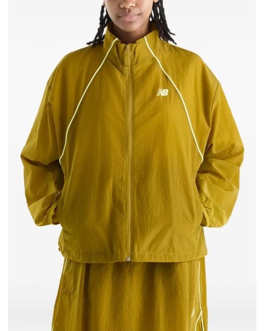 New Balance Yellow Sport Legacy Jacket