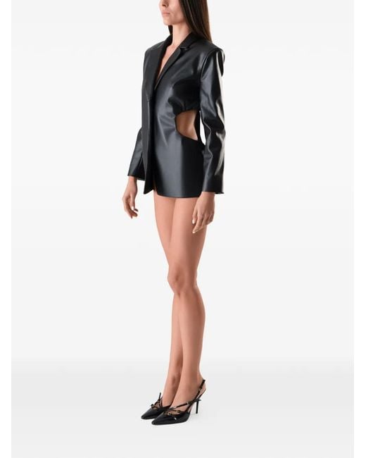 Lika Black Cut-Out Jacket