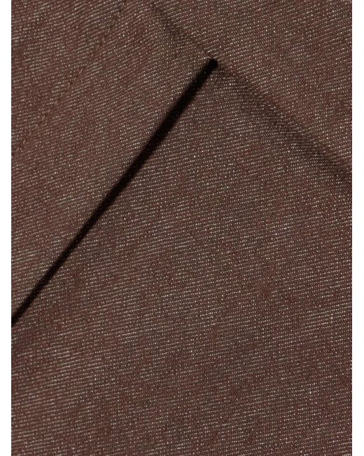Gonna Midi Con Taschino di Max Mara in Brown