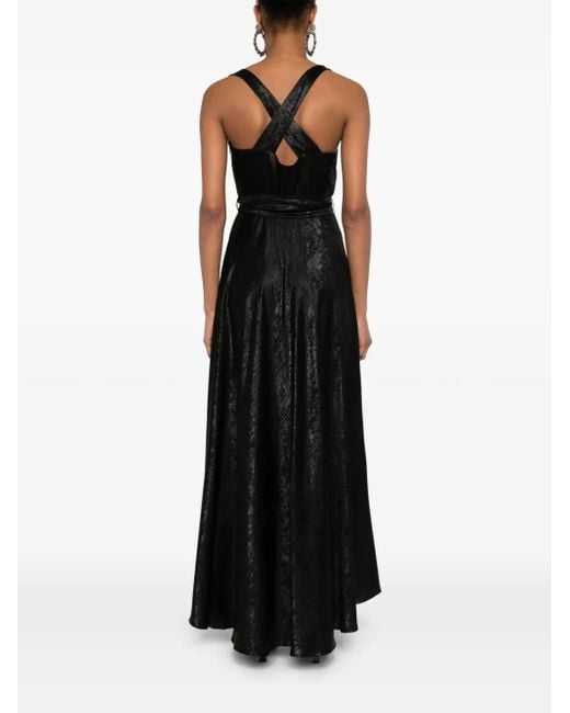 Baruni Black Monarda Maxi Dress