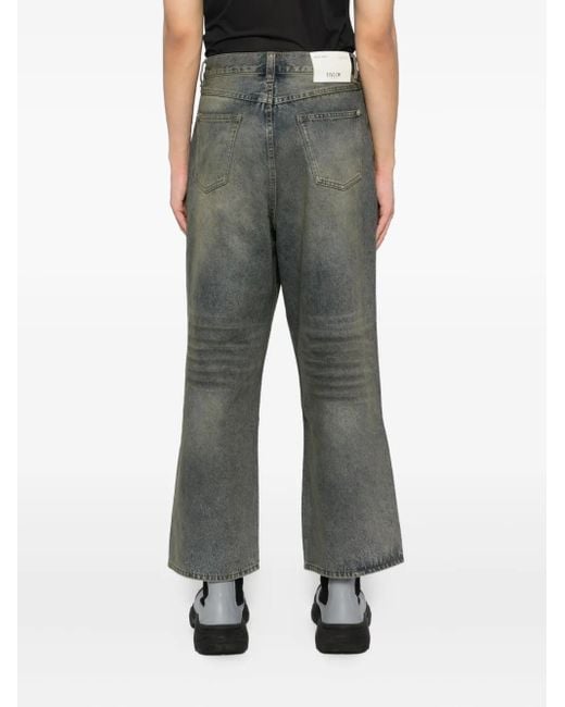 FIVE CM Weite Jeans Im Distressed-Look in Gray für Herren