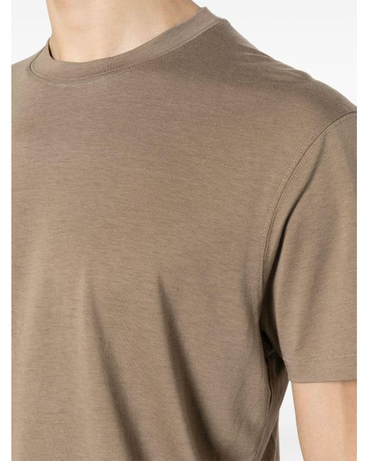 Tom Ford Jersey-T-Shirt mit Rundhalsausschnitt in Natural für Herren