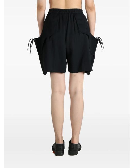 Y-3 Black Shorts Clothing