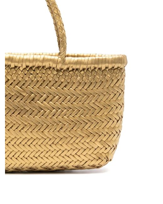 Bolso Shopper Flat Gora Mini Dragon Diffusion de color Natural