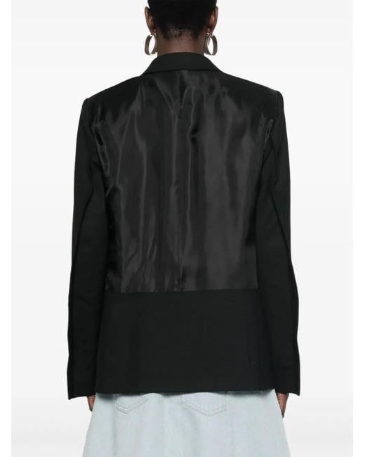 Victoria Beckham ロゴタグ ジャケット Black