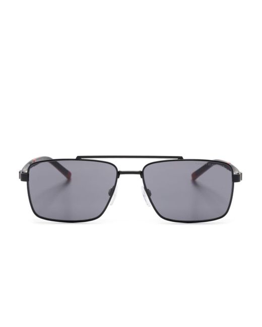 Tommy Hilfiger Gray Square-frame Sunglasses for men