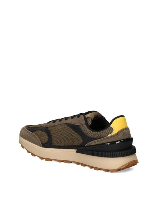 Tommy Hilfiger Sneakers Met Suède Vlakken in het Brown voor heren