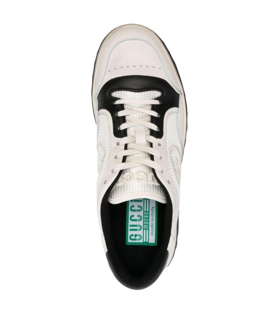 Gucci Mac80 Low-top Sneakers in het White voor heren