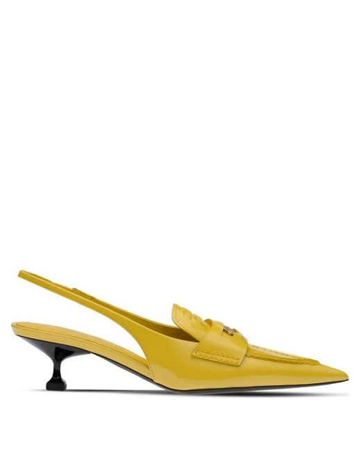 slingback penny loafers