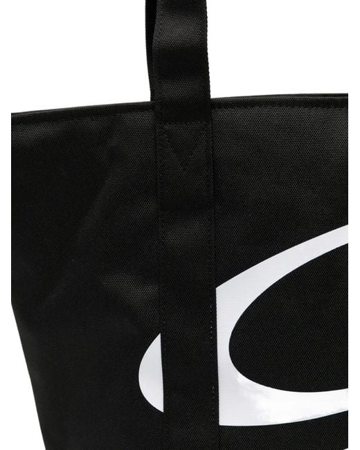 Oakley Black Logo-Print Tote Bag for men