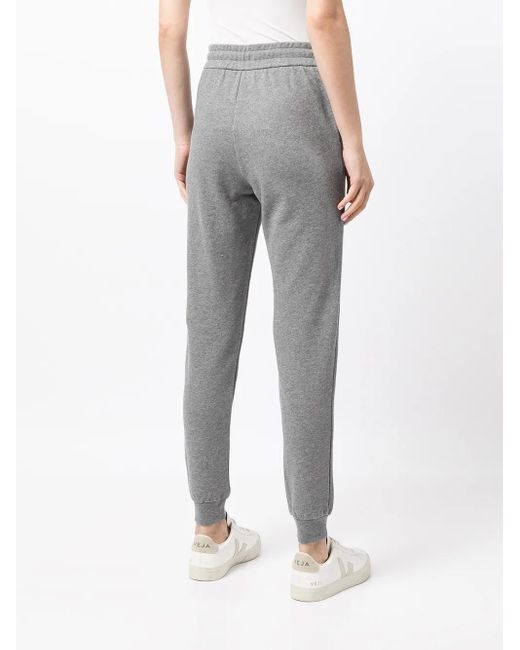 ARMANI EXCHANGE Gray Logo-Print Sweatpants