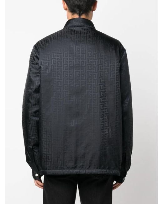 Balmain Blue Casual Shirts for men