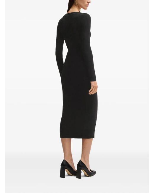 Boss Black Knitted Dress