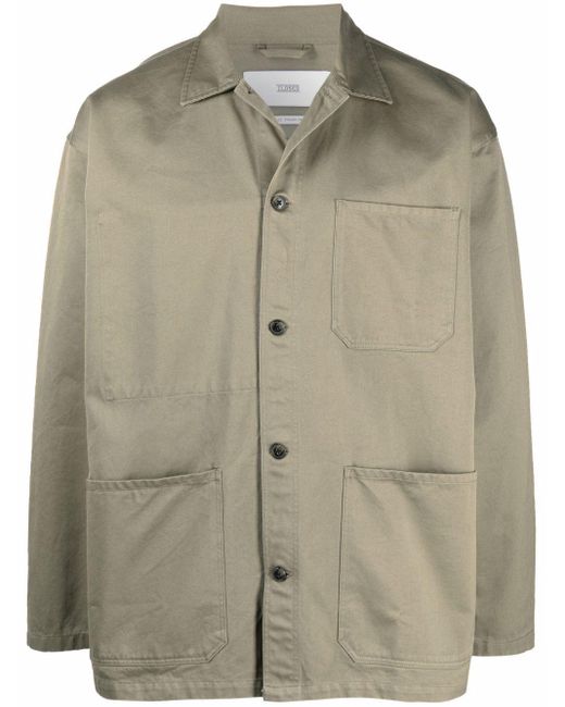 jacket with button down shirt