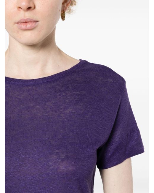 Dorothee Schumacher Natural Ease Tシャツ Purple