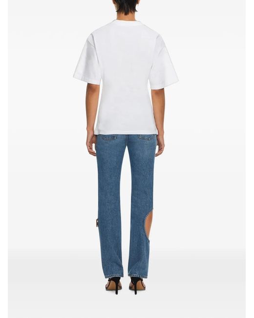 Off-White c/o Virgil Abloh White Off Stamp Shoulder T-Shirt