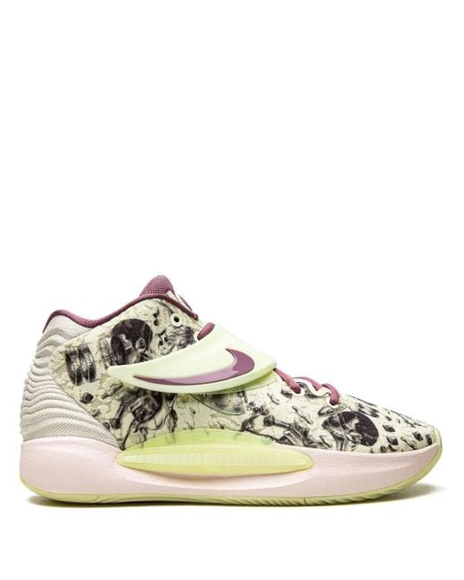 Nike Green Kd14 "Surrealism" Sneakers for men