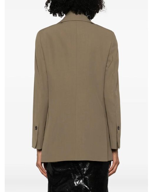Ferragamo Natural Notched-Lapel Blazer for men