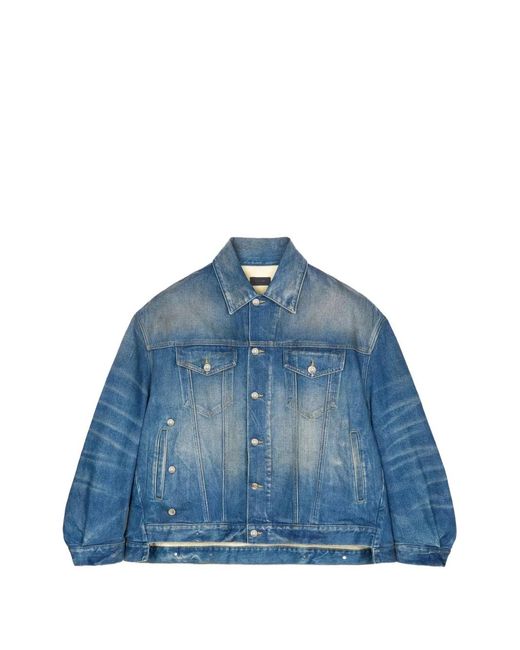 Haikure Blue Janet Faded Denim Jacket