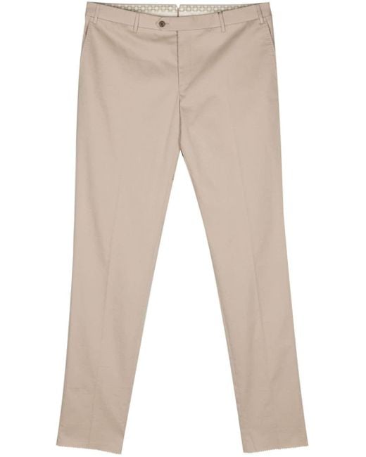 Corneliani Natural Low-rise Tailored Trousers for men
