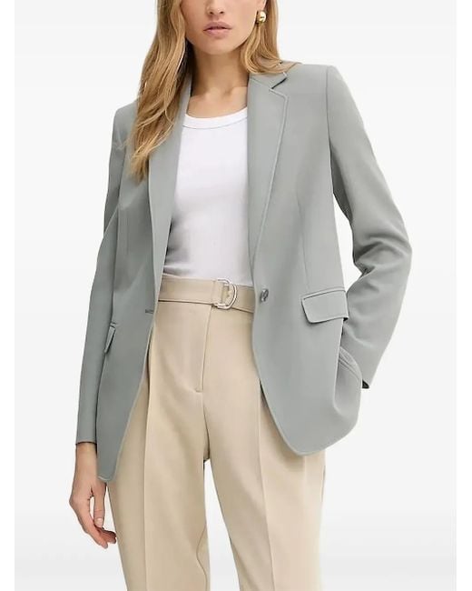 Boss シングルジャケット Gray