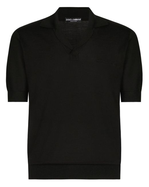 Polo di Dolce & Gabbana in Black da Uomo