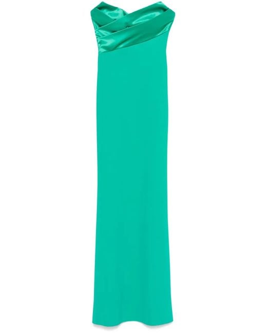 La Petite Robe Di Chiara Boni スキューバ マキシドレス Green