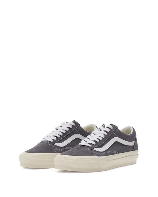 Vans White Baskets Old Skool