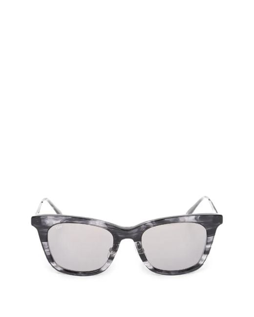 OAMC Gray Marbled-Effect Square-Frame Sunglasses for men