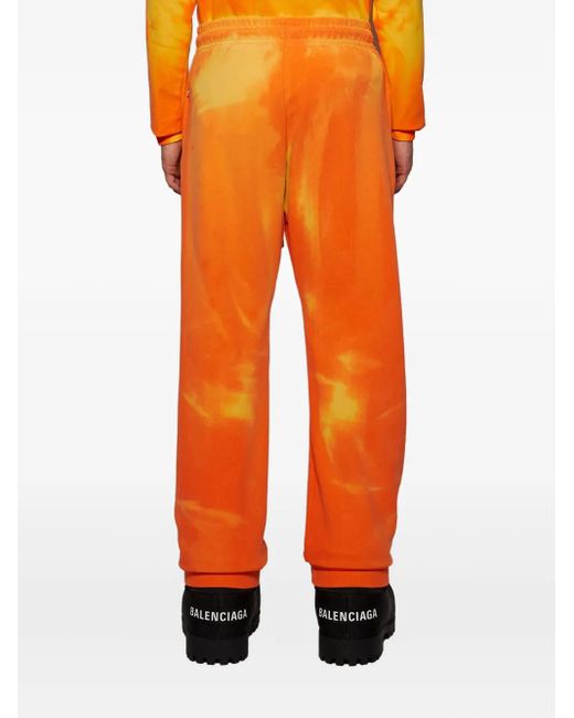 Rensuke Tokyo Orange Pantalon De Jogging À Logo Imprimé for men