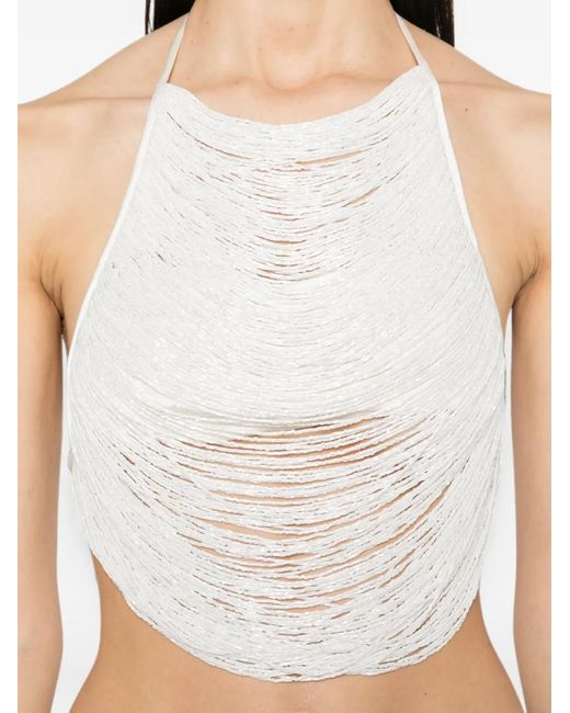 Cult Gaia White Tanner Top