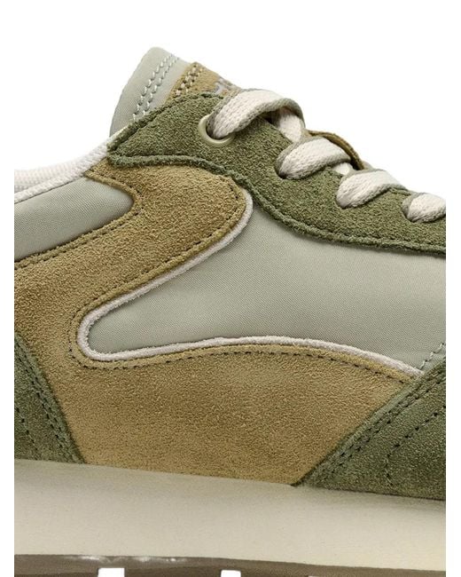 HOFF Green City Panelled Lace-Up Sneakers