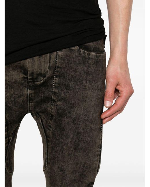 Masnada Klassische Slim-Fit-Jeans in Gray für Herren