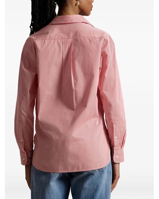 Polo Ralph Lauren Pink Striped Shirt