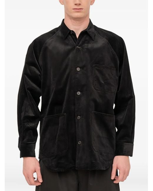 Comme des Garçons Black Four-Pocket Corduroy Jacket for men