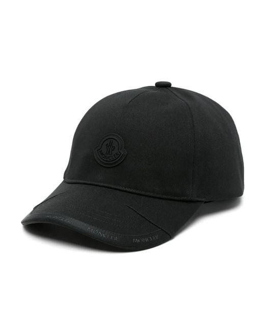 Moncler Baseballkappe Mit Logo-Patch in Black für Herren