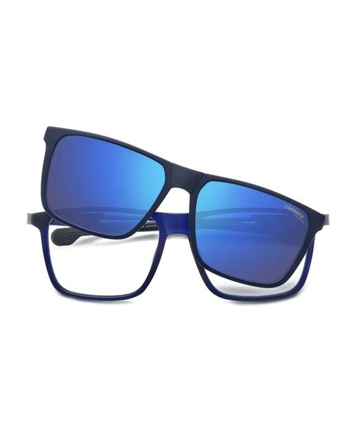 Carrera Blue Lunettes De Vue À Monture Carrée for men