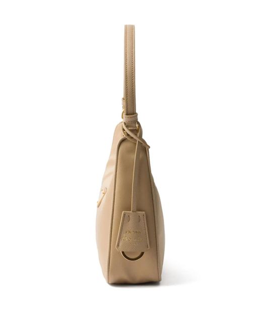 Prada Natural Mini Re-Edition Shoulder Bag