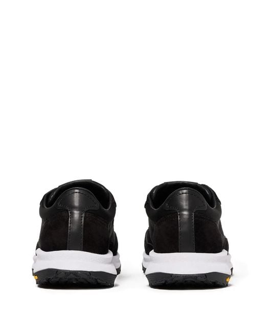 Scarosso Black Leather Sneakers for men