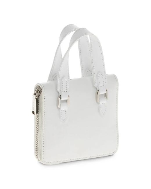DSquared² White D2 Statement Leather Wallet