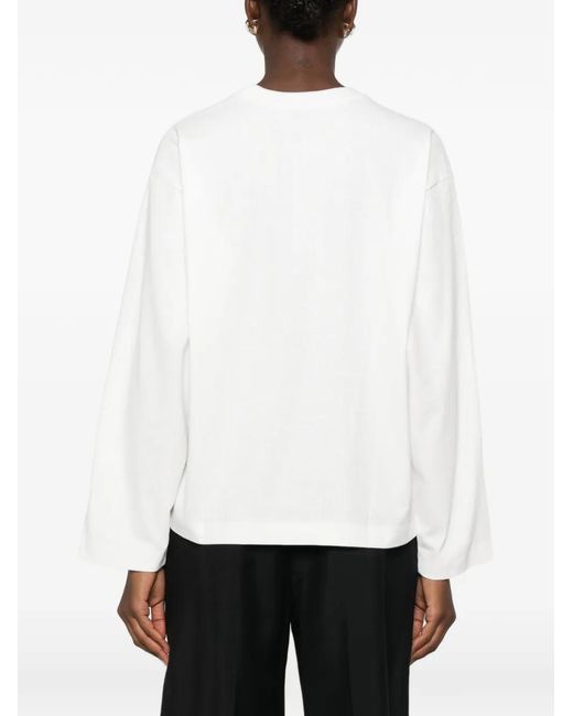 ELEH White Long-Sleeve T-Shirt