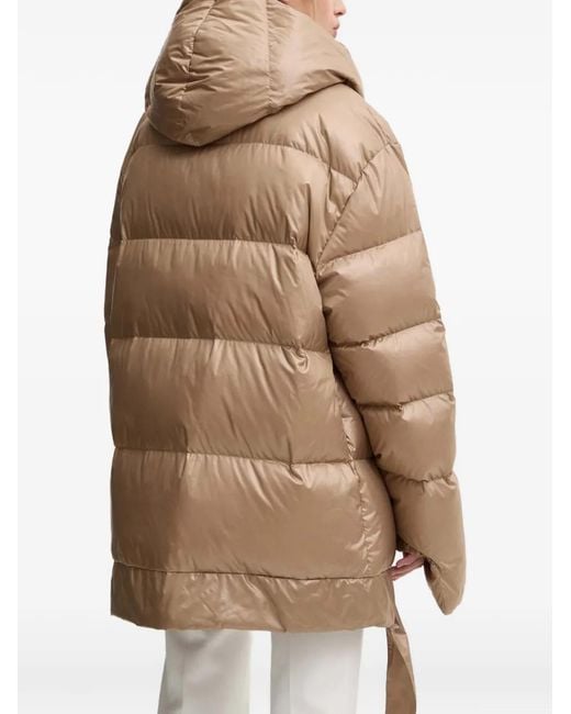 MMC Studio Natural Jesso Quilted Hooded Jacket