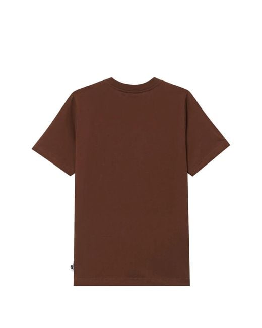 Chocoolate Brown Printed T-Shirt