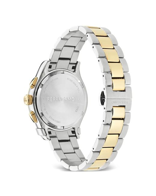 Ferragamo Metallic 1927 Chrono 42Mm Watch for men