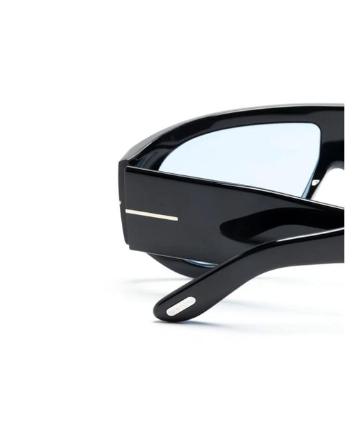 Tom Ford Blue Bronson Pilot-Frame Sunglasses