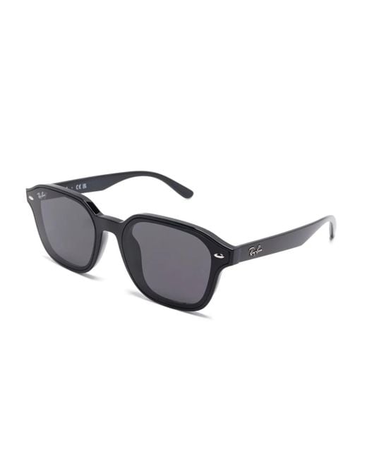 Ray-Ban Black Square-Frame Sunglasses