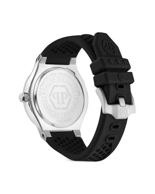 Philipp Plein Black Plein Underdog 44Mm Watch for men