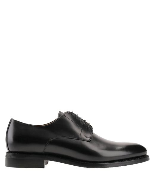 Berwick Shoes Black 3011-K6 Derby Shoes for men